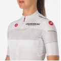 Bekleidung Damen Weißes Trikot Damen Giro d'Italia 2024 Competizione Bekleidung Damen Weißes Trikot Damen Giro d'Italia 2024 Competizione