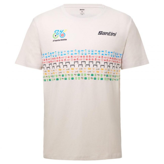 Bekleidung Herren Santini UCI ROAD AND PARA-CYCLING ZURIGO T-Shirt 2024 Bekleidung Herren Santini UCI ROAD AND PARA-CYCLING ZURIGO T-Shirt 2024