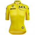Bekleidung Damen Gelbes Trikot Damen Tour de France 2024 Bekleidung Damen Gelbes Trikot Damen Tour de France 2024