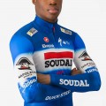 Bekleidung Herren Castelli Soudal Quick-Step 2024 Thermal langarm trikot Bekleidung Herren Castelli Soudal Quick-Step 2024 Thermal langarm trikot