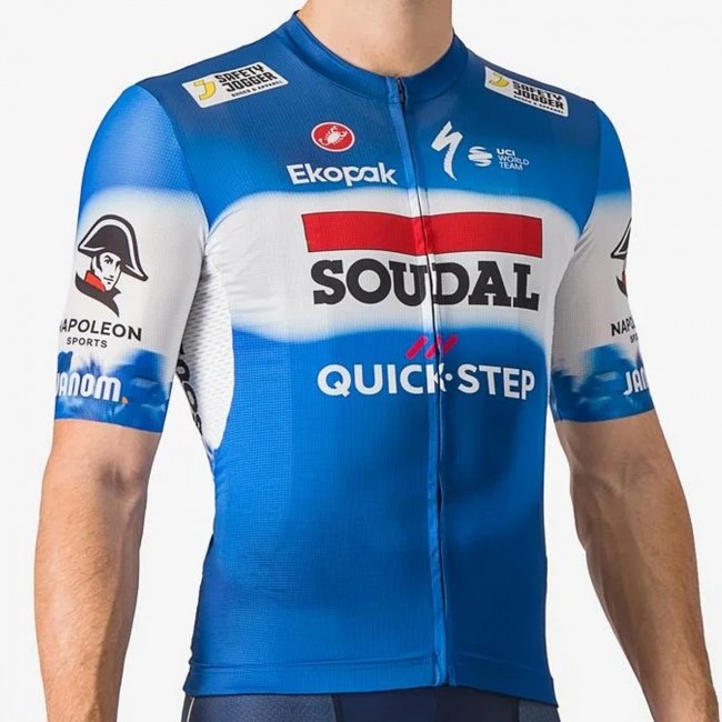 Bekleidung Herren Castelli Soudal Quick-Step 2024 Wettbewerbs-Trikot 3 Bekleidung Herren Castelli Soudal Quick-Step 2024 Wettbewerbs-Trikot 3