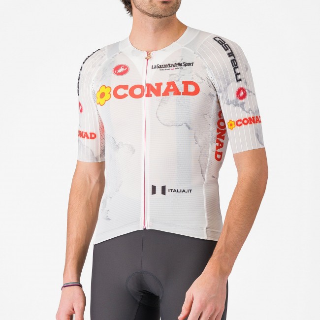 Bekleidung Herren Weiße Trikot Giro d'Italia 2025 Race 8S Bekleidung Herren Weiße Trikot Giro d'Italia 2025 Race 8S