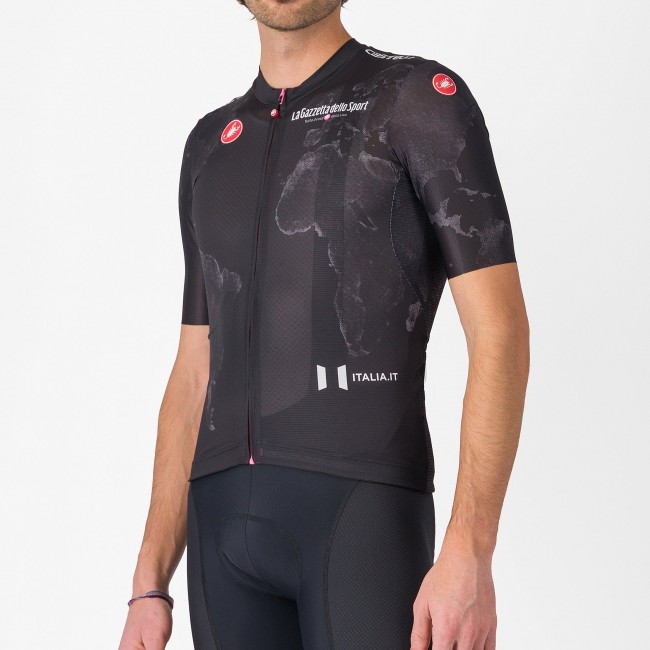 Bekleidung Herren Schwarzes Trikot Giro d'Italia 2025 Competizione 3 Bekleidung Herren Schwarzes Trikot Giro d'Italia 2025 Competizione 3