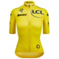 Bekleidung Damen Gelbes Trikot frau Tour de France 2025 Fan Line Bekleidung Damen Gelbes Trikot frau Tour de France 2025 Fan Line
