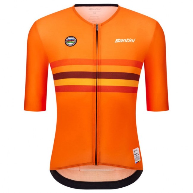 Bekleidung Herren Santini UCI Weltmeister 2025 trikot-Niederlande Bekleidung Herren Santini UCI Weltmeister 2025 trikot-Niederlande