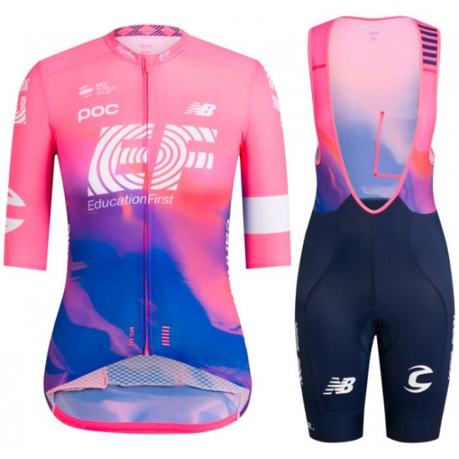 EF Education First PRO TEAM AERO 2019 Damen Fahrradbekleidung Radtrikot Satz Kurzarm+Kurz Trägerhose DCBPN EF Education First PRO TEAM AERO 2019 Damen Fahrradbekleidung Radtrikot Satz Kurzarm+Kurz Trägerhose DCBPN