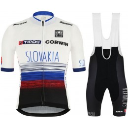 Slovakia National 2019 Fahrradbekleidung Radtrikot Satz Kurzarm+Kurz Trägerhose 3GYUE Slovakia National 2019 Fahrradbekleidung Radtrikot Satz Kurzarm+Kurz Trägerhose 3GYUE