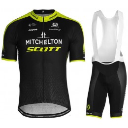 MITCHELTON-SCOTT 2019 Fahrradbekleidung Radtrikot Satz Kurzarm+Kurz Trägerhose MNZ1T