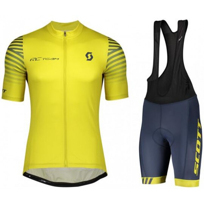 2020 SCOTT RC TEAM 10 Fahrradbekleidung Radtrikot kurzarm+Trägerhose kurz Gelb 2020 SCOTT RC TEAM 10 Fahrradbekleidung Radtrikot kurzarm+Trägerhose kurz Gelb
