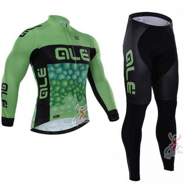 2015 ALE Fahrradbekleidung Radtrikot Langarm+Lange Radhose grün 7RD7C 2015 ALE Fahrradbekleidung Radtrikot Langarm+Lange Radhose grün 7RD7C