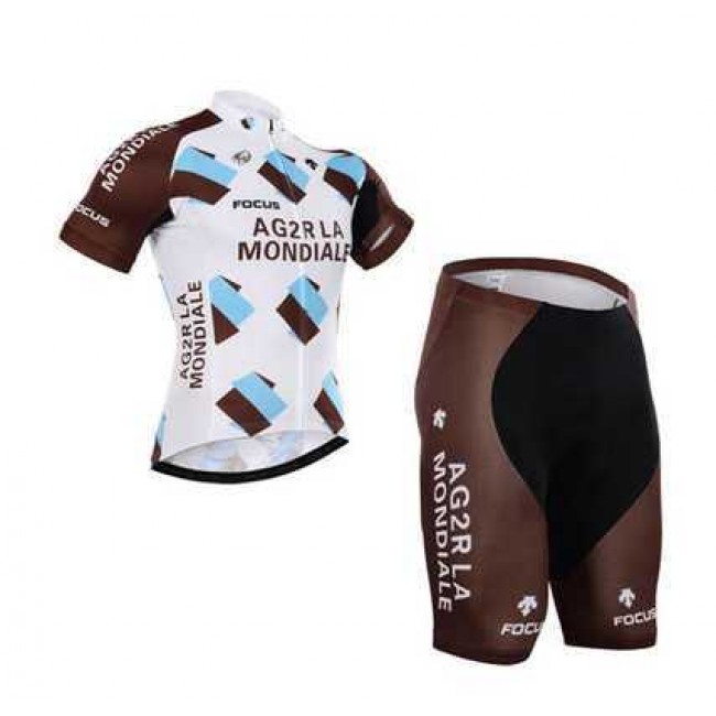 2015 Ag2r La Mondiale Radbekleidung Radtrikot Kurzarm und Fahrradhosen Kurz M2BJ8 2015 Ag2r La Mondiale Radbekleidung Radtrikot Kurzarm und Fahrradhosen Kurz M2BJ8