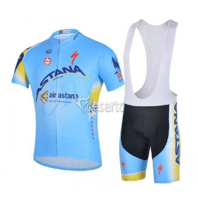 Astana Pro Team Fahrradbekleidung Radteamtrikot Kurzarm+Kurz Radhose Kaufen 2014 HXGMQ Astana Pro Team Fahrradbekleidung Radteamtrikot Kurzarm+Kurz Radhose Kaufen 2014 HXGMQ