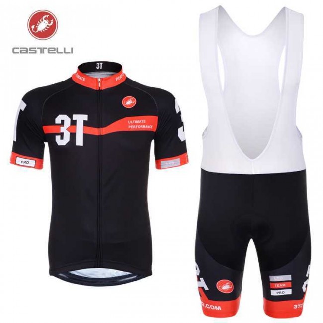 Castelli 3T 2014 Fahrradbekleidung Radteamtrikot Kurzarm+Kurz Radhose Kaufen Schwarz Rot QTHAW Castelli 3T 2014 Fahrradbekleidung Radteamtrikot Kurzarm+Kurz Radhose Kaufen Schwarz Rot QTHAW