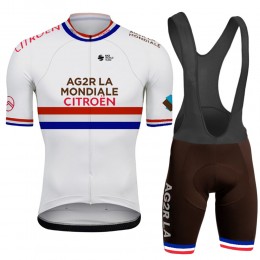 Ag2r France Champion Pro Team 2021 Fahrradbekleidung Radteamtrikot Kurzarm+Kurz Radhose SulkKn Ag2r France Champion Pro Team 2021 Fahrradbekleidung Radteamtrikot Kurzarm+Kurz Radhose SulkKn
