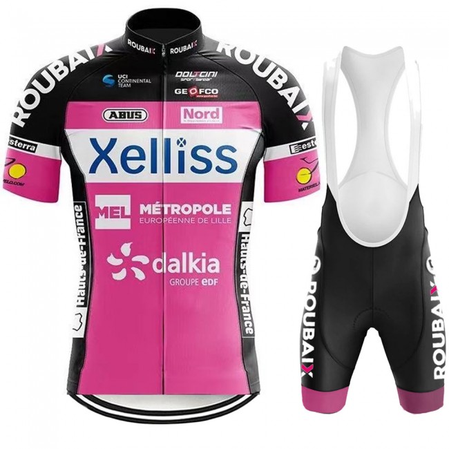 Xelliss Pro 2021 Team Fahrradbekleidung Radteamtrikot Kurzarm+Kurz Radhose Ajumke Xelliss Pro 2021 Team Fahrradbekleidung Radteamtrikot Kurzarm+Kurz Radhose Ajumke