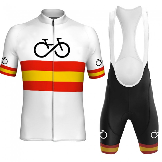 spain Pro 2021 Team Fahrradbekleidung Radtrikot+Fietsbroeken Korte XYYOBG spain Pro 2021 Team Fahrradbekleidung Radtrikot+Fietsbroeken Korte XYYOBG