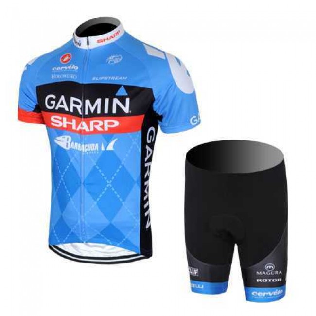 2013 Garmin Sharp Barracuda Cervelo Fahrradkleidung Radsportbekleidung Kurzarm Trikot+Trägerhose Kurz blau RFWZR 2013 Garmin Sharp Barracuda Cervelo Fahrradkleidung Radsportbekleidung Kurzarm Trikot+Trägerhose Kurz blau RFWZR