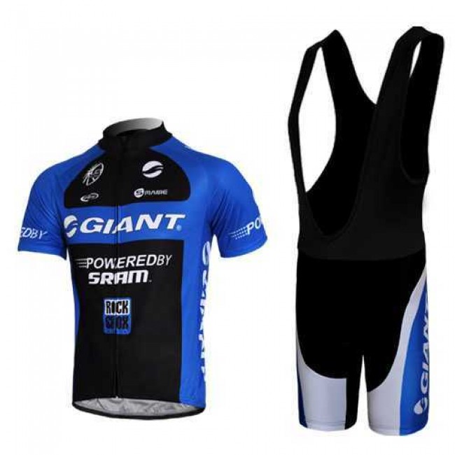 Giant Sram Pro Team Fahrradbekleidung Radteamtrikot Kurzarm+Kurz Radhose Kaufen Schwarz blau VEUIC Giant Sram Pro Team Fahrradbekleidung Radteamtrikot Kurzarm+Kurz Radhose Kaufen Schwarz blau VEUIC