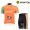 JAYCO Pro Team Radbekleidung Radtrikot Kurzarm und Fahrradhosen Kurz oranje 18OJF