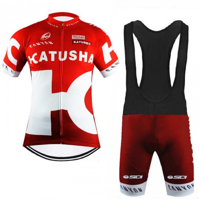 2016 KATUSHA Korte mouw+fietsbroeken Bib 2FK3T 2016 KATUSHA Korte mouw+fietsbroeken Bib 2FK3T