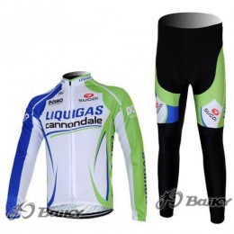 Liquigas Cannondale Pro Team Fahrradbekleidung Radtrikot Langarm+Lang Trägerhose grün weiß 9PYYN Liquigas Cannondale Pro Team Fahrradbekleidung Radtrikot Langarm+Lang Trägerhose grün weiß 9PYYN