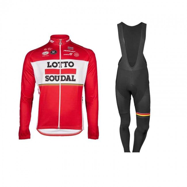2017 Lotto Fahrradbekleidung Radtrikot Langarm+Lang Trägerhose IMEPI 2017 Lotto Fahrradbekleidung Radtrikot Langarm+Lang Trägerhose IMEPI