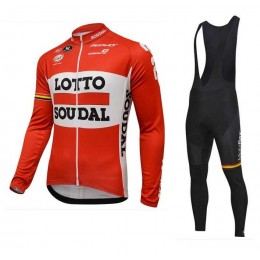 2016 Lotto Soudal Fahrradbekleidung Tikotlangarm+Lang Trägerhose Rot O7WDZ 2016 Lotto Soudal Fahrradbekleidung Tikotlangarm+Lang Trägerhose Rot O7WDZ
