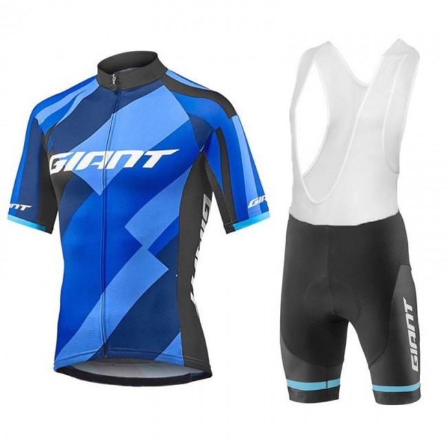 2018 Giant Elevate blau Fahrradkleidung Radsportbekleidung Kurzarm Trikot+Trägerhose Kurz ONTYE 2018 Giant Elevate blau Fahrradkleidung Radsportbekleidung Kurzarm Trikot+Trägerhose Kurz ONTYE