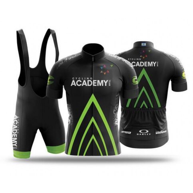 ISRAEL CYCLING ACADEMY Schwarz Fahrradkleidung Radsportbekleidung Kurzarm Trikot+Trägerhose Kurz 4N1AA ISRAEL CYCLING ACADEMY Schwarz Fahrradkleidung Radsportbekleidung Kurzarm Trikot+Trägerhose Kurz 4N1AA