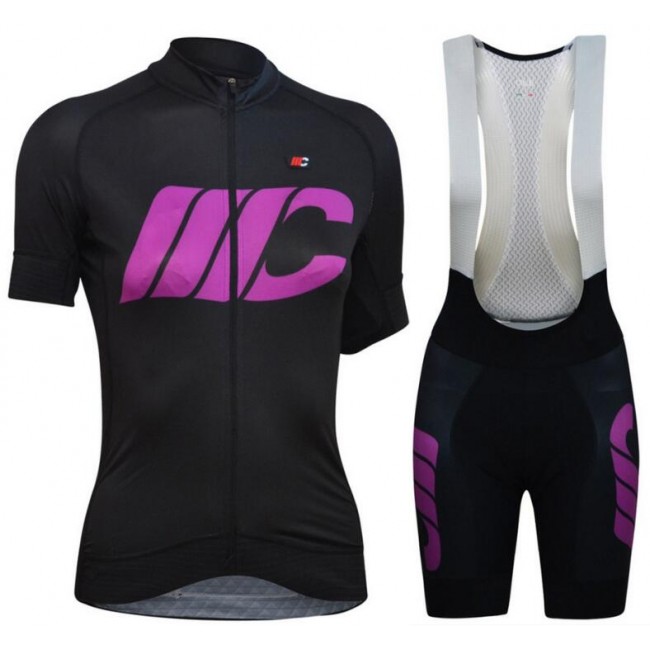 Cipollini Prestige Damen black violet Fahrradbekleidung Radtrikot Satz Kurzarm+Kurz Trägerhose 5CRO3 Cipollini Prestige Damen black violet Fahrradbekleidung Radtrikot Satz Kurzarm+Kurz Trägerhose 5CRO3