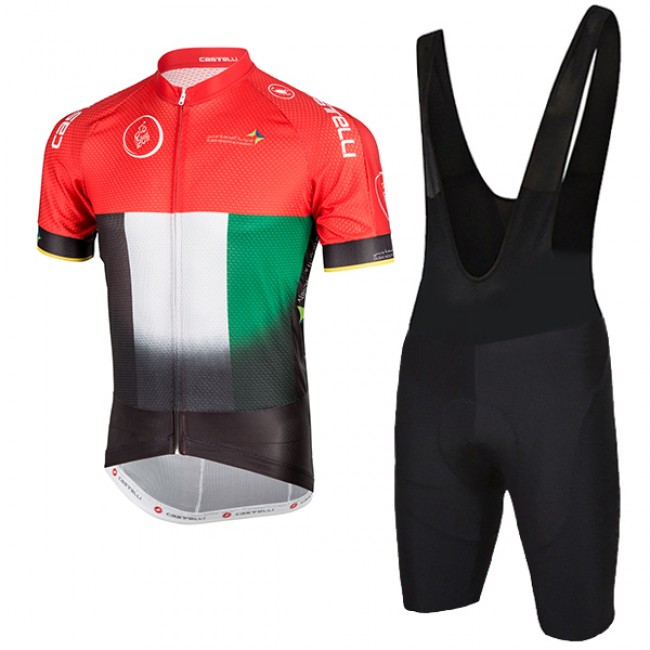 2018 Dubai Tour Sprint Fahrradbekleidung Radtrikot Satz Kurzarm+Kurz Trägerhose 789V3 2018 Dubai Tour Sprint Fahrradbekleidung Radtrikot Satz Kurzarm+Kurz Trägerhose 789V3