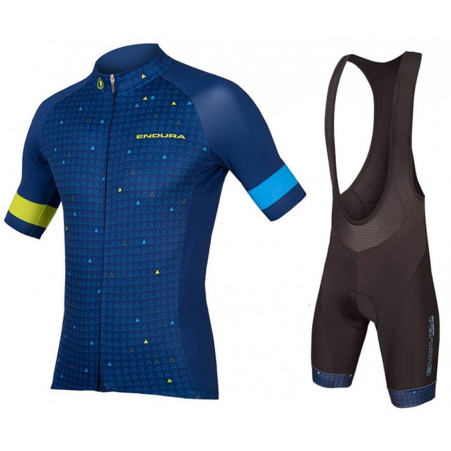 ENDURA Graphics Triangulate Fahrradbekleidung Radtrikot Satz Kurzarm+Kurz Trägerhose XMTKE ENDURA Graphics Triangulate Fahrradbekleidung Radtrikot Satz Kurzarm+Kurz Trägerhose XMTKE