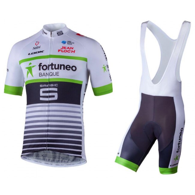 2018 Team Fortuneo Samsic Fahrradbekleidung Radtrikot Satz Kurzarm+Kurz Trägerhose 8Z0LE 2018 Team Fortuneo Samsic Fahrradbekleidung Radtrikot Satz Kurzarm+Kurz Trägerhose 8Z0LE