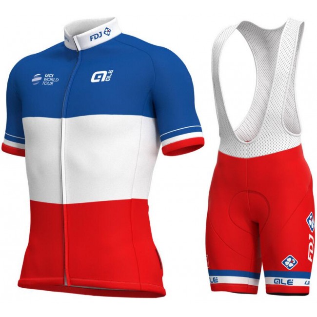 Groupama Fdj French Champion 2018 Fahrradbekleidung Radtrikot Satz Kurzarm+Kurz Trägerhose XFQ5M Groupama Fdj French Champion 2018 Fahrradbekleidung Radtrikot Satz Kurzarm+Kurz Trägerhose XFQ5M