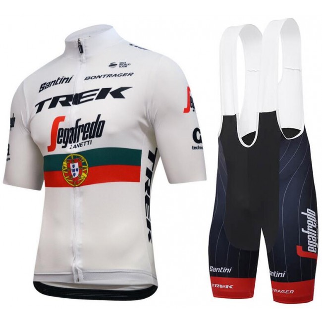 Trek-Segafredo Portuguese Champion 2018 Fahrradbekleidung Radtrikot Satz Kurzarm+Kurz Trägerhose 1T9N6 Trek-Segafredo Portuguese Champion 2018 Fahrradbekleidung Radtrikot Satz Kurzarm+Kurz Trägerhose 1T9N6