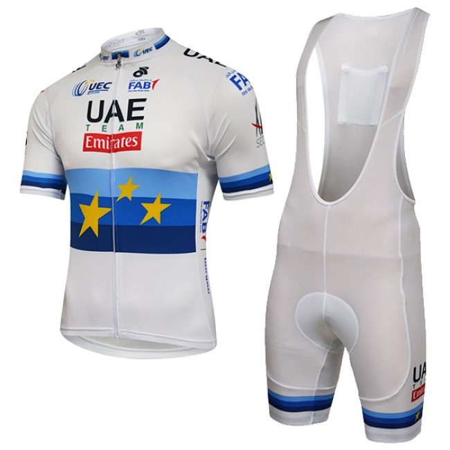 2018 UAE EUROPEAN CHAMPION Fahrradbekleidung Radtrikot Satz Kurzarm+Kurz Trägerhose VTISM 2018 UAE EUROPEAN CHAMPION Fahrradbekleidung Radtrikot Satz Kurzarm+Kurz Trägerhose VTISM
