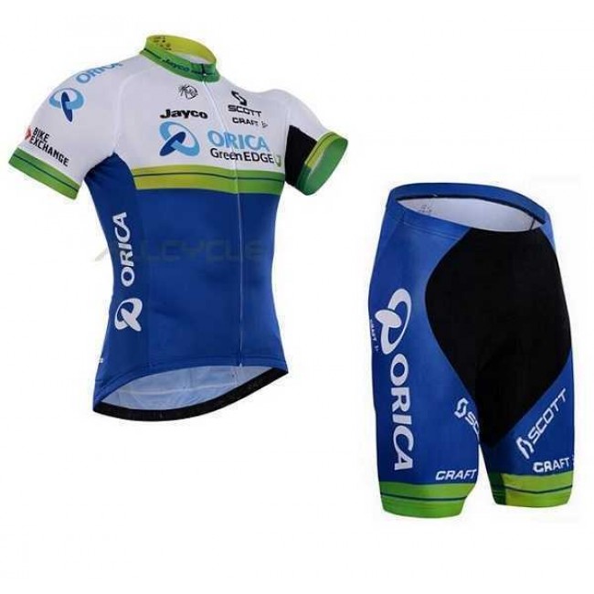 2016 ORICA GreenEDGE Fahrradbekleidung Radtrikot Kurzarm+Kurz Radhose ZNLAF 2016 ORICA GreenEDGE Fahrradbekleidung Radtrikot Kurzarm+Kurz Radhose ZNLAF