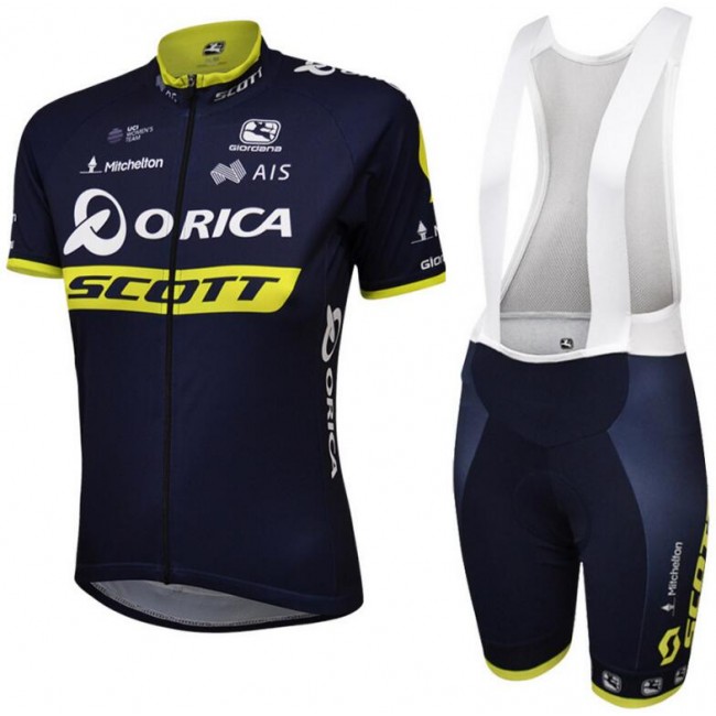 Orica Scott 2017 Damen Radbekleidung Radtrikot Kurzarm+Kurz Trägerhose S6P1X Orica Scott 2017 Damen Radbekleidung Radtrikot Kurzarm+Kurz Trägerhose S6P1X
