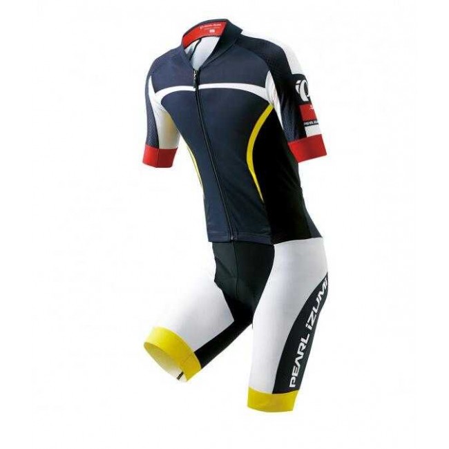 2016 Pearl izumi Korte Mouwen+Korte Fietsbroek Bib Schwarz Rot gele PZCPZ 2016 Pearl izumi Korte Mouwen+Korte Fietsbroek Bib Schwarz Rot gele PZCPZ