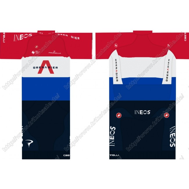 Team INEOS Grenadier 2021 UCI World Champion Fahrradbekleidung Satz Fahrradtrikot Kurzarm Trikot Und Kurz Radhose UCDVH Team INEOS Grenadier 2021 UCI World Champion Fahrradbekleidung Satz Fahrradtrikot Kurzarm Trikot Und Kurz Radhose UCDVH