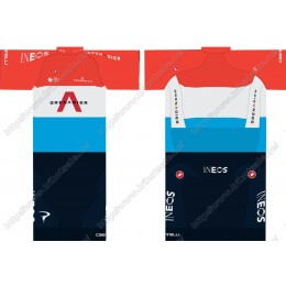 Team INEOS Grenadier 2021 UCI World Champion Fahrradbekleidung Satz Fahrradtrikot Kurzarm Trikot Und Kurz Radhose PJYEP Team INEOS Grenadier 2021 UCI World Champion Fahrradbekleidung Satz Fahrradtrikot Kurzarm Trikot Und Kurz Radhose PJYEP
