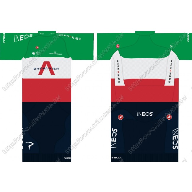 Team INEOS Grenadier 2021 UCI World Champion Fahrradbekleidung Satz Fahrradtrikot Kurzarm Trikot Und Kurz Radhose SIEUI Team INEOS Grenadier 2021 UCI World Champion Fahrradbekleidung Satz Fahrradtrikot Kurzarm Trikot Und Kurz Radhose SIEUI