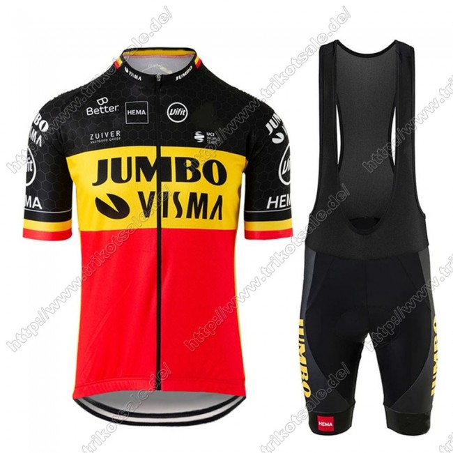 Jumbo Visma 2021 Beligum Fahrradbekleidung Radteamtrikot Kurzarm+Kurz Radhose Kaufen DTPLN Jumbo Visma 2021 Beligum Fahrradbekleidung Radteamtrikot Kurzarm+Kurz Radhose Kaufen DTPLN