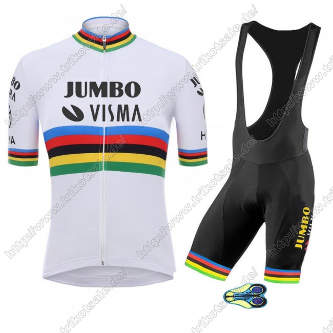 Team Jumbo Visma UCI World Champion 2021 Fahrradbekleidung Radteamtrikot Kurzarm+Kurz Radhose Kaufen BQBCB Team Jumbo Visma UCI World Champion 2021 Fahrradbekleidung Radteamtrikot Kurzarm+Kurz Radhose Kaufen BQBCB