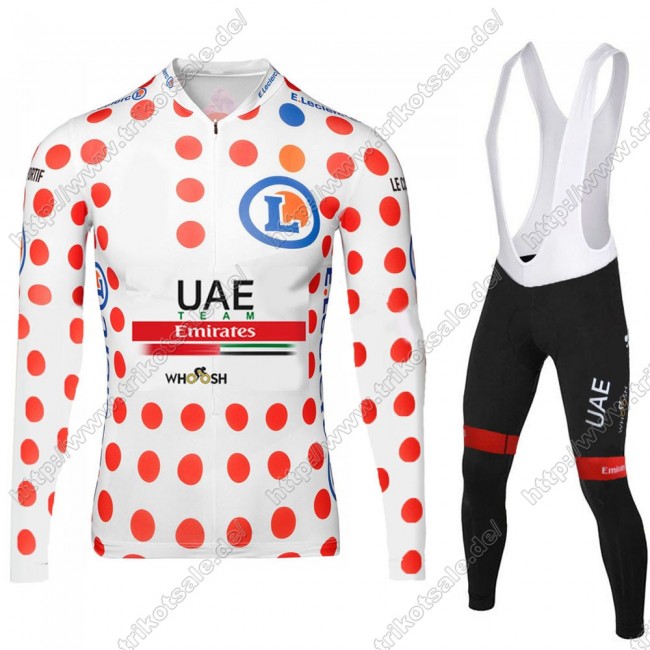 UAE EMIRATES Tour De France 2021 Fahrradbekleidung Radtrikot Langarm+Lang Trägerhose YUKLY UAE EMIRATES Tour De France 2021 Fahrradbekleidung Radtrikot Langarm+Lang Trägerhose YUKLY