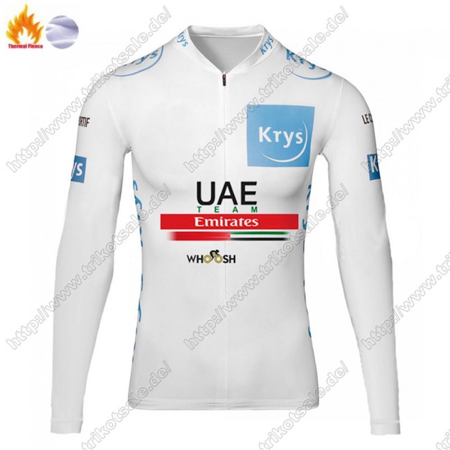 Winter Thermal Fleece UAE EMIRATES Tour De France 2021 Fahrradbekleidung Radtrikot Langarm RDTBU Winter Thermal Fleece UAE EMIRATES Tour De France 2021 Fahrradbekleidung Radtrikot Langarm RDTBU
