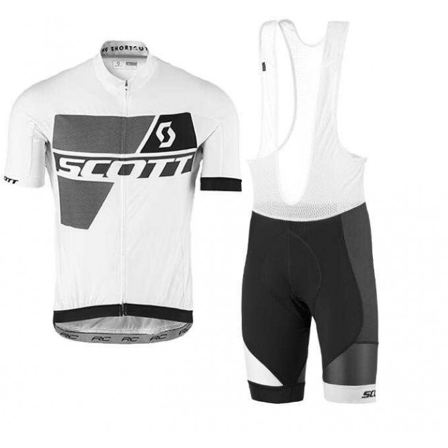 2016-2017 Scott Fahrradbekleidung Radteamtrikot Kurzarm+Kurz Radhose Kaufen weiß R8TEF 2016-2017 Scott Fahrradbekleidung Radteamtrikot Kurzarm+Kurz Radhose Kaufen weiß R8TEF