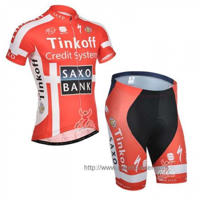 Teams Saxo Tinkoff 2014 Radbekleidung Radtrikot Kurzarm und Fahrradhosen Kurz Rot GMOK2 Teams Saxo Tinkoff 2014 Radbekleidung Radtrikot Kurzarm und Fahrradhosen Kurz Rot GMOK2