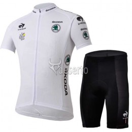 Tour de France weiß Radbekleidung Radtrikot Kurzarm und Fahrradhosen Kurz YBEG2 Tour de France weiß Radbekleidung Radtrikot Kurzarm und Fahrradhosen Kurz YBEG2