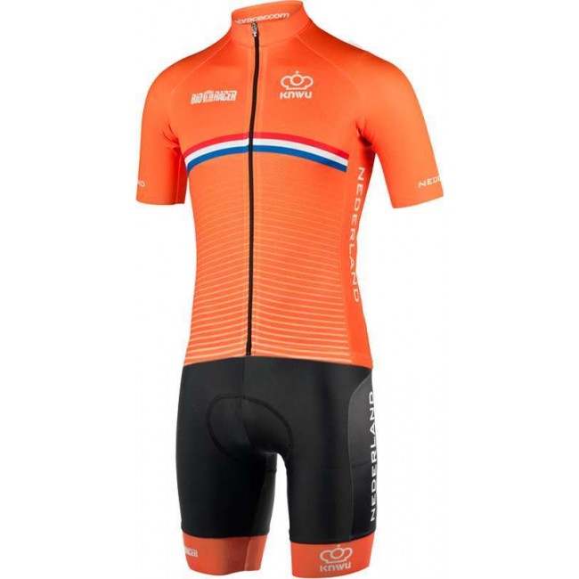 NIEDERLANDE 2020 Set Radtrikot Kurzarm+Radhose Kurzarm BIORACER Radsport-National-Team NIEDERLANDE 2020 Set Radtrikot Kurzarm+Radhose Kurzarm BIORACER Radsport-National-Team